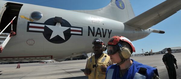 Nave de la Marina de EEUU en el aeródromo de Sigonella (Italia) - Sputnik Mundo