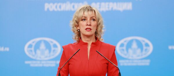 María Zajárova, la portavoz de la Cancillería rusa - Sputnik Mundo