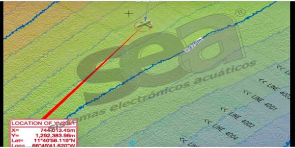 Imágenes de un vehículo autónomo submarino de la empresa Sistemas Electrónicos Acuáticos - Sputnik Mundo