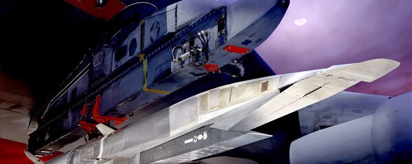 Modelo del arma hipersónica Boeing X-51A Wave Rider - Sputnik Mundo