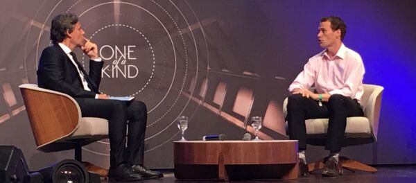 George Gordon, director regional de Uber, durante el American Bussines Forum - Sputnik Mundo