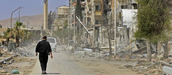 Situación en Duma, Siria - Sputnik Mundo