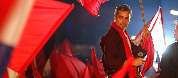 Mario Abdo Benítez, candidato disidente de la gobernante Alianza Nacional Republicana de Paraguay (archivo) - Sputnik Mundo