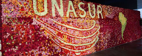 Logo de Unasur Logo de Unasur - Sputnik Mundo