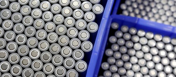 Baterías de litio (Archivo) - Sputnik Mundo