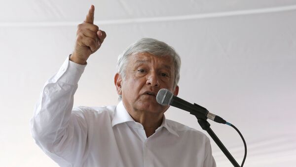 Andrés Manuel López Obrador, candidato a la presidencia de México - Sputnik Mundo