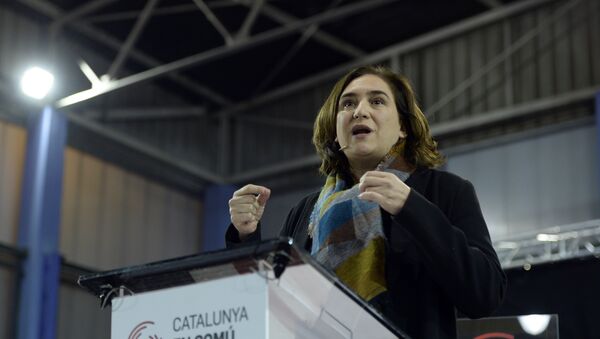 Ada Colau, la alcaldesa de Barcelona - Sputnik Mundo