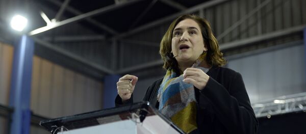 Ada Colau, la alcaldesa de Barcelona - Sputnik Mundo