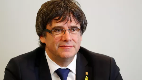 Carles Puigdemont, expresidente de Cataluña - Sputnik Mundo