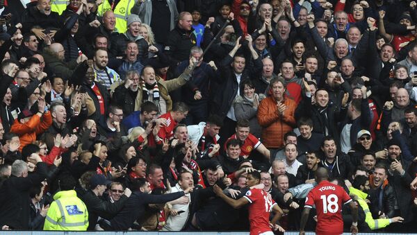 Hinchas ingleses (archivo) - Sputnik Mundo