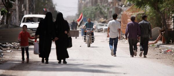 Situación en Duma, Siria Situación en Duma, Siria - Sputnik Mundo