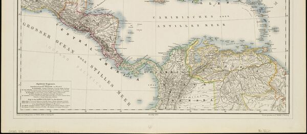Un mapa antigua de América Latina (imagen referencial) - Sputnik Mundo