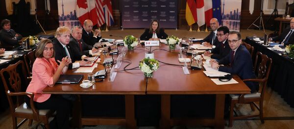 Los ministros de Asuntos Exteriores y de Seguridad del G7 en Toronto - Sputnik Mundo