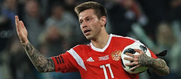 Delantero ruso Fiódor Smólov (archivo) - Sputnik Mundo