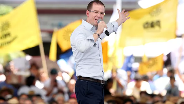 Ricardo Anaya, candidato presidencial de México