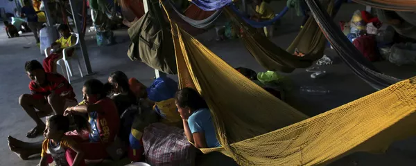 Refugiados venezolanos en Brasil (archivo) Refugiados venezolanos en Brasil (archivo) - Sputnik Mundo