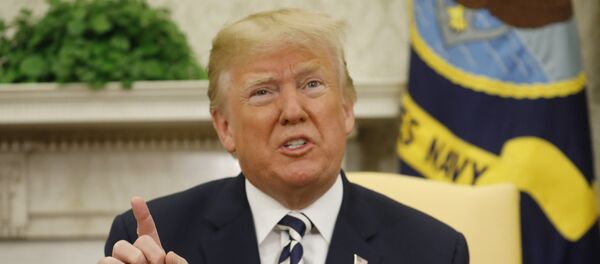 Donald Trump, persidente de EEUU - Sputnik Mundo