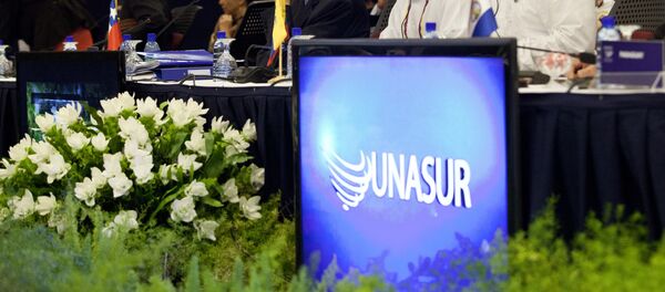 Logo de Unasur Logo de Unasur - Sputnik Mundo