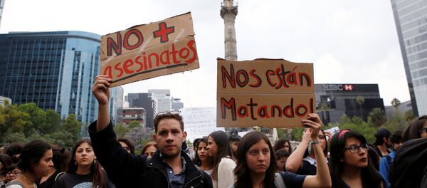 Protestas en México Protestas en México - Sputnik Mundo