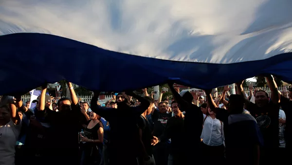 Protestas en Nicaragua - Sputnik Mundo