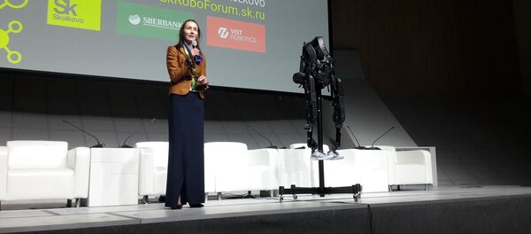 Ekaterina Berezi, cofundadora de la empresa ExoAtlet - Sputnik Mundo