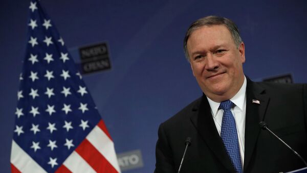 Mike Pompeo, secretario de Estado de EEUU - Sputnik Mundo