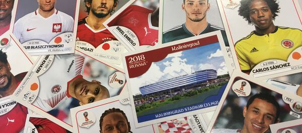 Figuritas del álbum Panini Rusia 2018 - Sputnik Mundo
