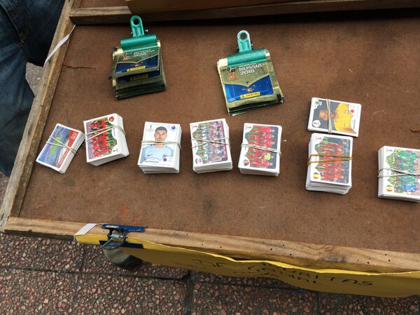 Figuritas del álbum Panini Rusia 2018 - Sputnik Mundo