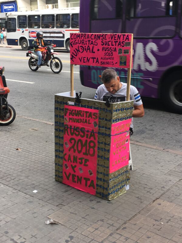 Venta de figuritas del álbum Panini Rusia 2018 - Sputnik Mundo