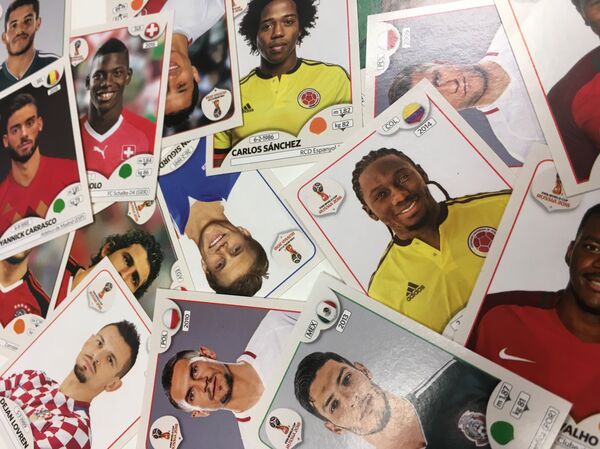 Álbum de figuritas de Rusia 2018 - Sputnik Mundo