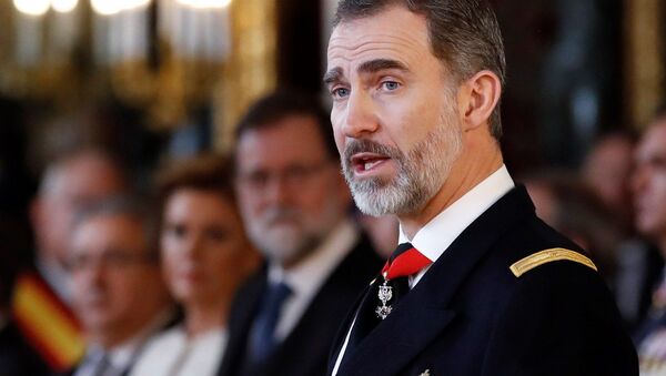 El rey Felipe VI de España - Sputnik Mundo