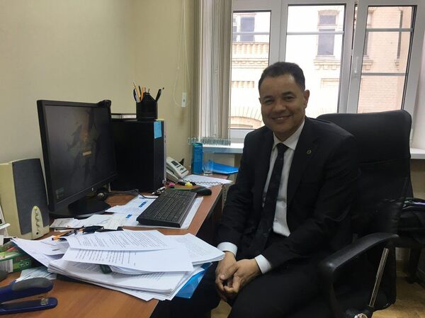 Cósam de Carvalho Coutinho, agregado agrícola de la Embajada de la República Federal de Brasil en Moscú - Sputnik Mundo