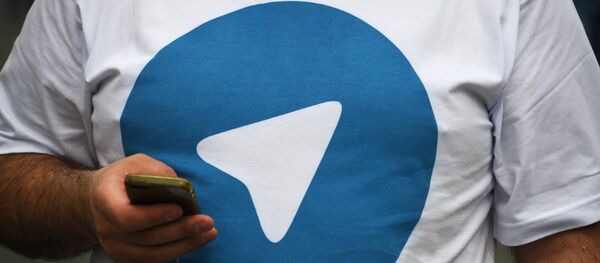 Logo de Telegram - Sputnik Mundo