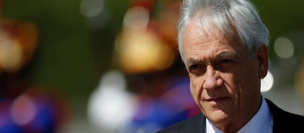 Sebastián Piñera, presidente de Chile Sebastián Piñera, presidente de Chile - Sputnik Mundo