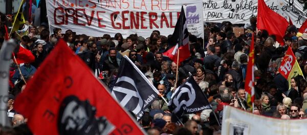 Manifestación en Francia - Sputnik Mundo