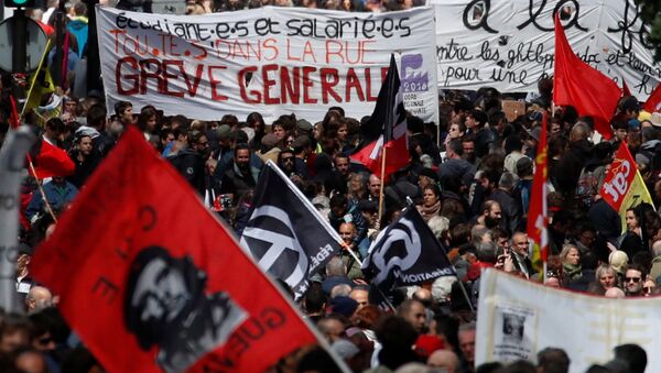Manifestación en Francia - Sputnik Mundo
