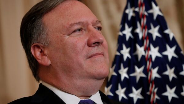 Mike Pompeo, secretario de Estado de EEUU - Sputnik Mundo