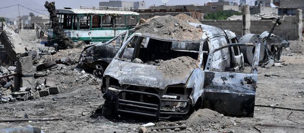 Situación en Duma, Siria (archivo) Situación en Duma, Siria (archivo) - Sputnik Mundo