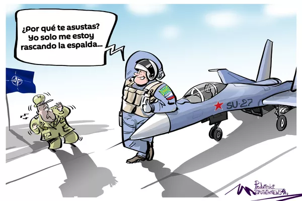 Los Su-27 atemorizan a la OTAN Los Su-27 atemorizan a la OTAN - Sputnik Mundo