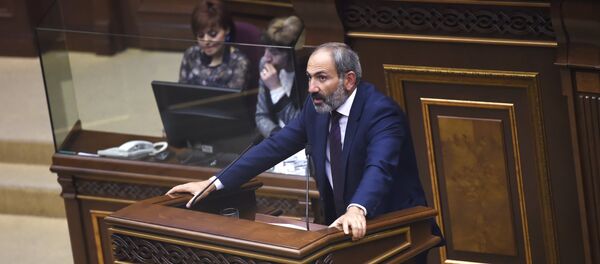 Nikol Pashinián, diputado opositor armenio - Sputnik Mundo