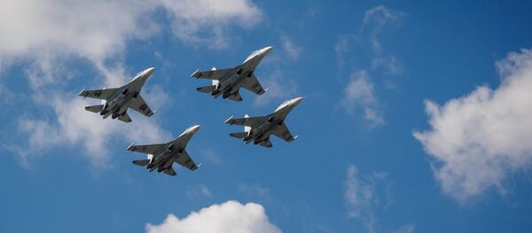 Cazas Su-27 rusos - Sputnik Mundo