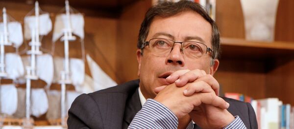 Gustavo Petro, candidato presidencial colombiano - Sputnik Mundo