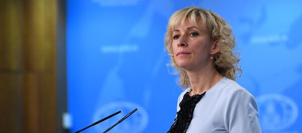 María Zajárova, la portavoz de la Cancillería rusa - Sputnik Mundo