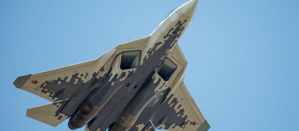 El caza ruso de quinta generación Su-57 - Sputnik Mundo