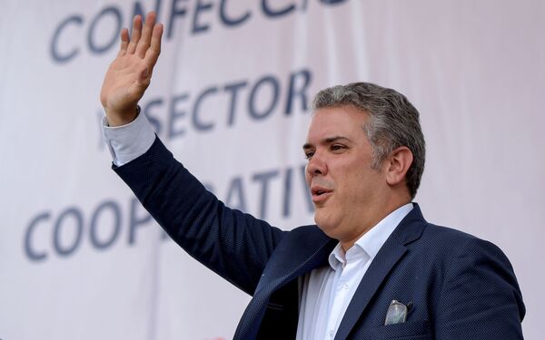 Iván Duque, candidato a la presidencia de Colombia - Sputnik Mundo