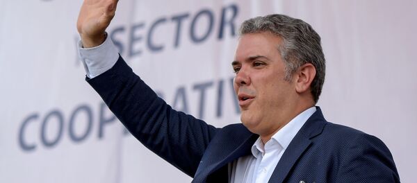 Iván Duque, candidato a la presidencia de Colombia - Sputnik Mundo