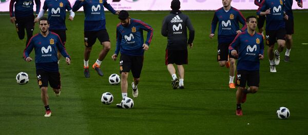 La selección de fútbol de España - Sputnik Mundo