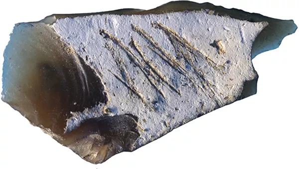 Instrumento neandertal encontrado en la cueva de Kiik-Koba en Crimea