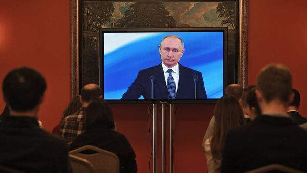 Vladímir Putin, presidente de Rusia - Sputnik Mundo