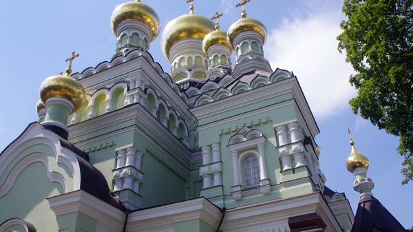 Una iglesia en Kiev, Ucrania - Sputnik Mundo